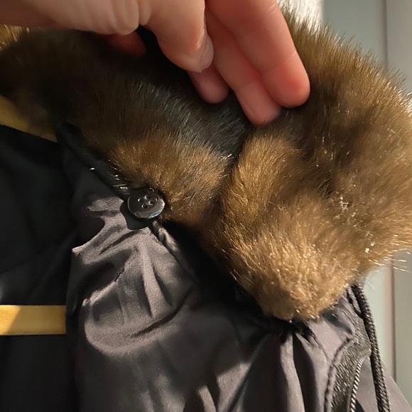 Faux Fur Collar Puffer Coat - Picture 5 of 7
